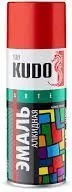 Краска аэрозоль Черная глянц. 520 мл  KU-1002  KUDO 22047